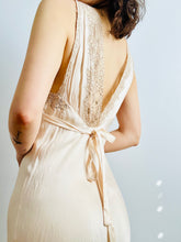 Load image into Gallery viewer, Vintage 1930s silk lace slip
