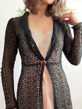 Load image into Gallery viewer, 1930s black lace jacket
