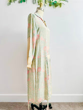 Load image into Gallery viewer, Vintage 1920s Pastel Silk Flapper Dress
