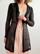 Load image into Gallery viewer, 1930s black lace jacket
