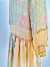 Load image into Gallery viewer, Vintage 1920s Pastel Silk Flapper Dress
