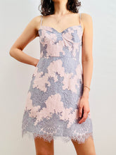 Load image into Gallery viewer, Pastel pink lavender mini dress
