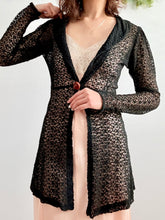 Load image into Gallery viewer, 1930s black lace jacket
