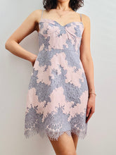 Load image into Gallery viewer, Pastel pink lavender mini dress
