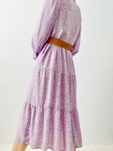 Lilac blossom prairie dress