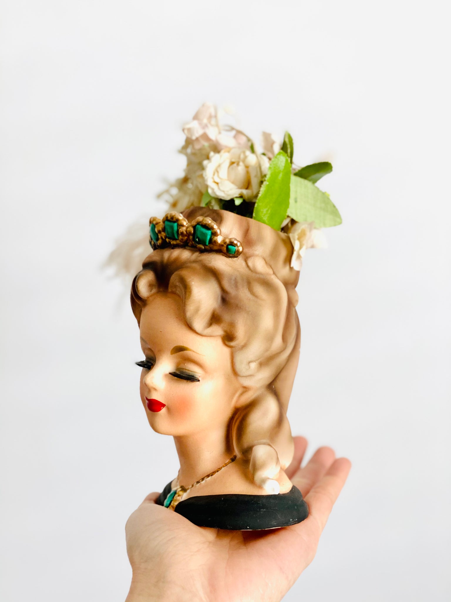 Vintage Lady Head Vase – Shop Cool Vintage Decor