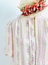 Load image into Gallery viewer, Vintage 1970s pink floral dress
