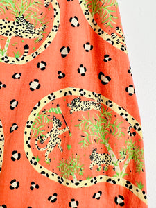 Vintage animal novelty print skirt