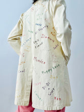 Load image into Gallery viewer, Vintage 1930s autographs embroidered jacket
