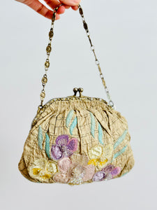 Vintage 1920s style beaded handbag