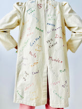 Load image into Gallery viewer, Vintage 1930s autographs embroidered jacket

