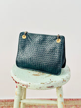 Load image into Gallery viewer, Vintage woven leather shoulder/crossbody bag
