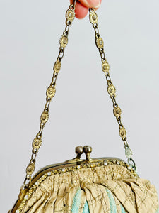 Vintage 1920s style beaded handbag