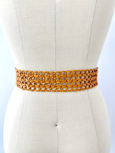 Load image into Gallery viewer, Vintage woven leather belt
