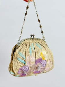 Vintage 1920s style beaded handbag