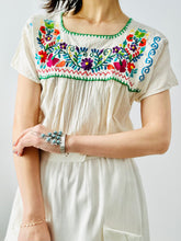 Load image into Gallery viewer, Vintage Embroidered Top/ Peasant Blouse
