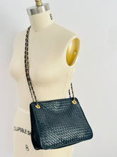 Load image into Gallery viewer, Vintage woven leather shoulder/crossbody bag
